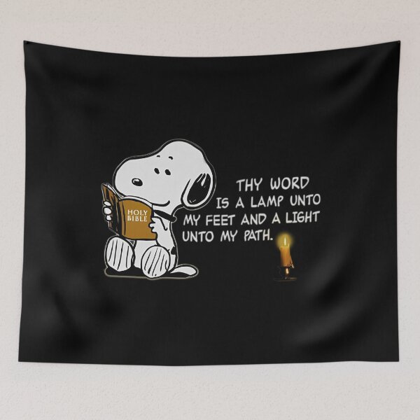 Aperçu de l'œuvre La Bible de Snoopy et la foi créée et vendue par CosmicCirrus.