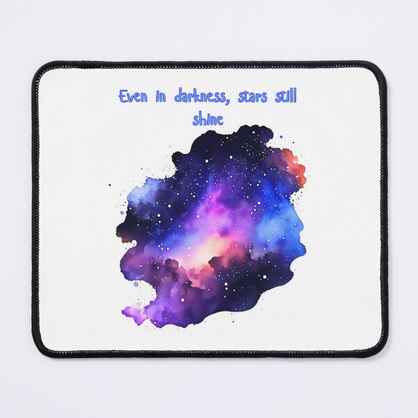 Item preview, Even in Darkness the Stars Still Shine | Galaxy Quote designed and sold by Prajverse19.
