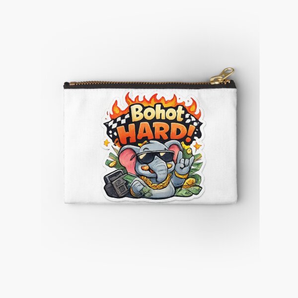 Item preview, Bohot HARD Funny Gen Z Elephant Sticker | Cool Desi Meme Cartoon. designed and sold by Jyotisima8929.