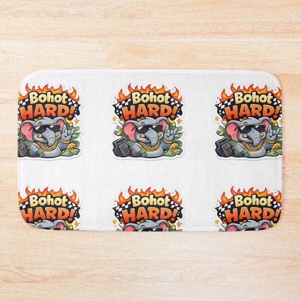 Item preview, Bohot HARD Funny Gen Z Elephant Sticker | Cool Desi Meme Cartoon. designed and sold by Jyotisima8929.