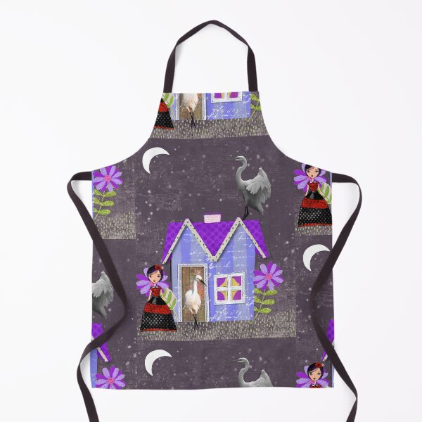 Item preview, Midnight Sentinel at the Lavender Cottage designed and sold by artbydonyale.
