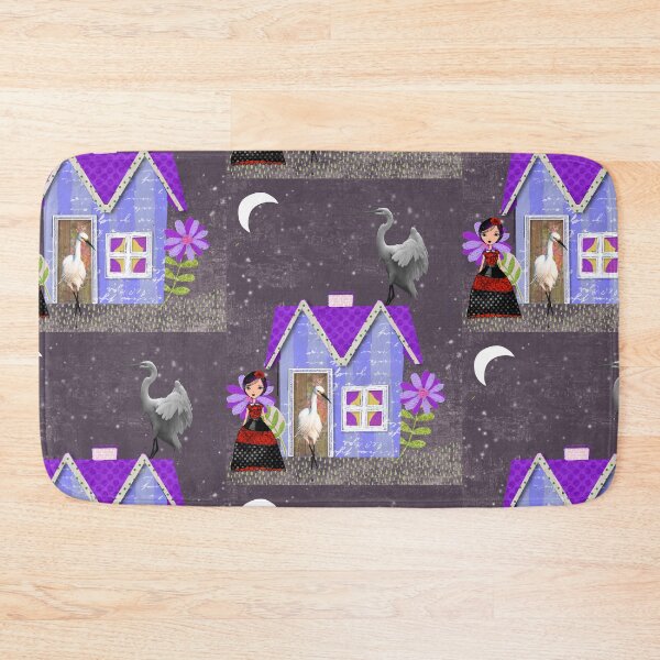 Item preview, Midnight Sentinel at the Lavender Cottage designed and sold by artbydonyale.