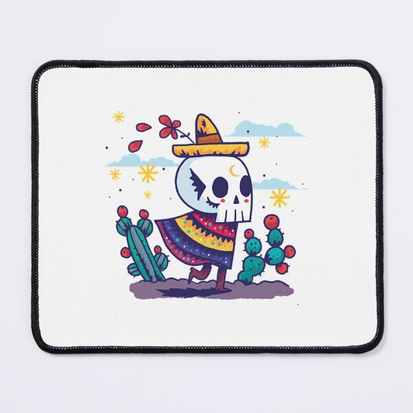 Item preview, Cute Traveling Mexican Skeleton Viajero Art designed and sold by Latiendade.