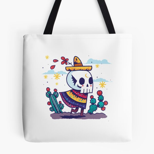 Item preview, Cute Traveling Mexican Skeleton Viajero Art designed and sold by Latiendade.