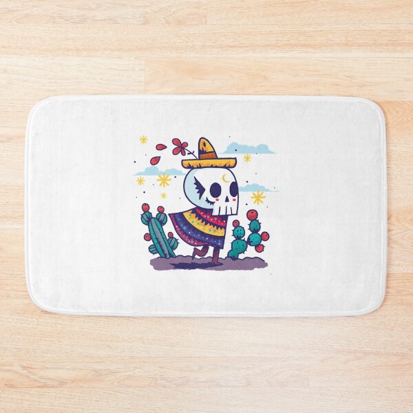 Item preview, Cute Traveling Mexican Skeleton Viajero Art designed and sold by Latiendade.