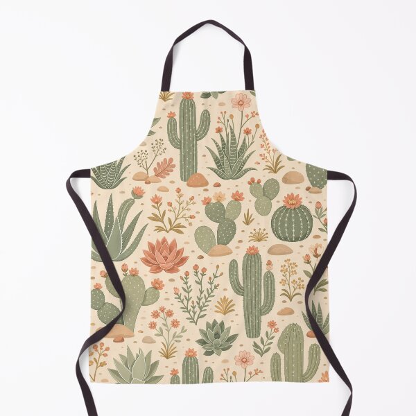 Item preview, Cute Aloe Plant Botanical Pattern designed and sold by BloomingDesign3.