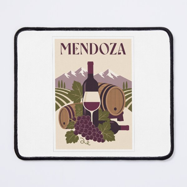 Item preview, Mendoza Wine Country Argentina Travel Poster designed and sold by Beyond Destinations.