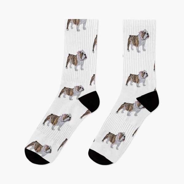 Item preview, Embroidery Style Bulldog Dog Animal Graphic Tee designed and sold by StranHabesre51.