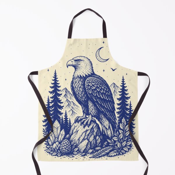 Item preview, Vintage Bald Eagle Wilderness Art designed and sold by 89shirts.