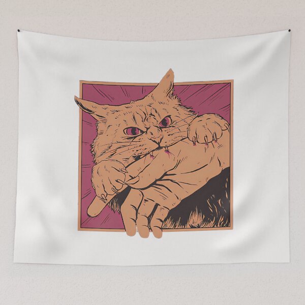 Item preview, Vintage Cat Bite designed and sold by CosmicCirrus.