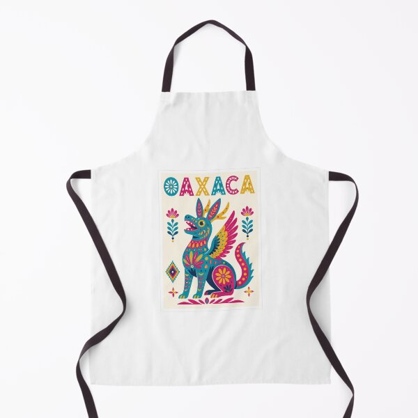 Item preview, Oaxaca Alebrije Colorful Mexican Folk Art Poster designed and sold by Beyond Destinations.