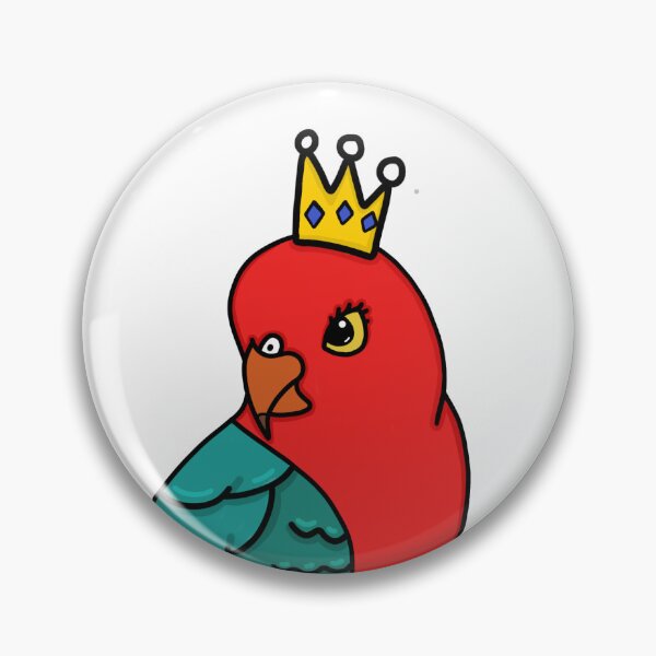 Item preview, Australian King Parrot - A Derpybird design designed and sold by YOjosie.