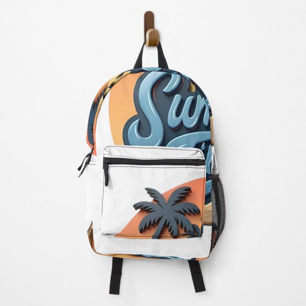 Item preview, 3D Layered Tropical Summer Time Beach Vibes Art designed and sold by TheNovaGraphix.