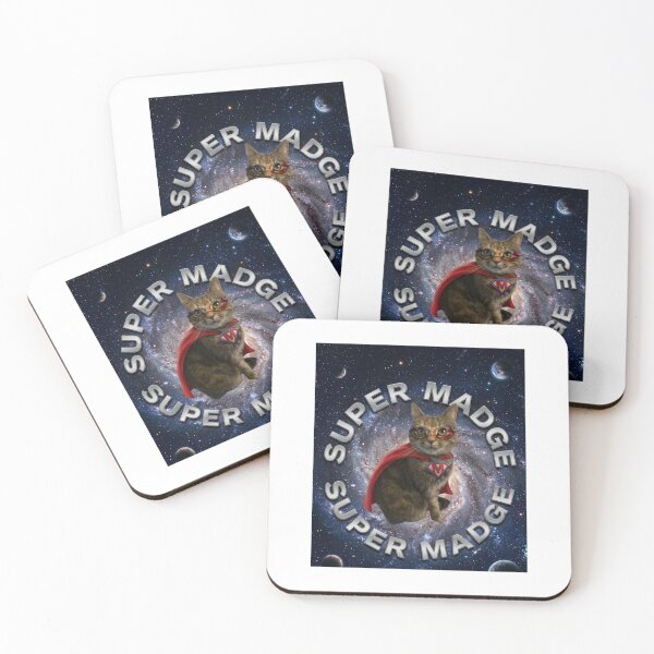 Item preview, Super Madge the cat designed and sold by House of Purrs.
