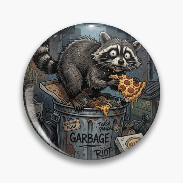 Item preview, Trash Panda Pizza Heist T-Shirt | Funny Raccoon Meme Graphic Tee | Chaotic Gremlin Energy Shirt designed and sold by DmaarGroup.
