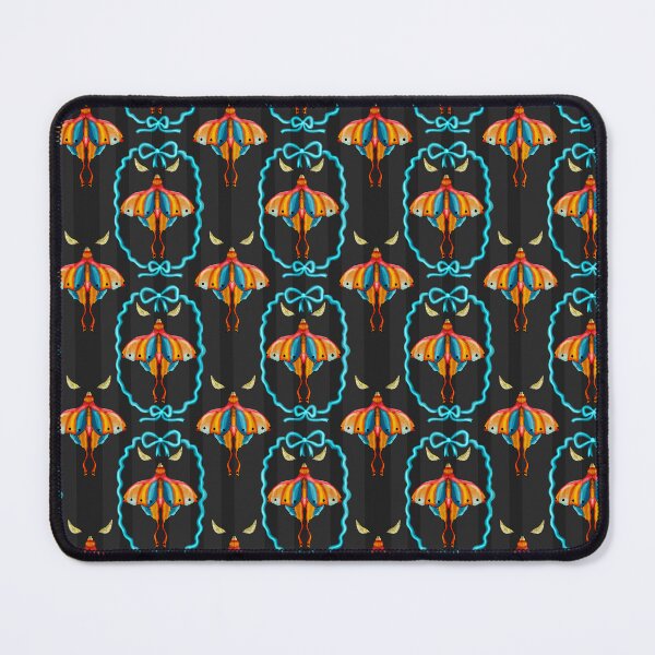 Item preview, Celestial Moth Folk Art | Botanical Maximalist Pattern Design designed and sold by VirtuallyCreativ .
