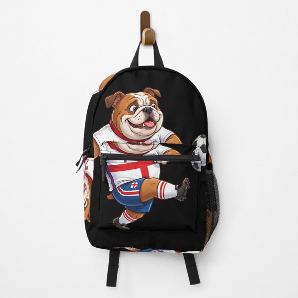 Item preview, England Bulldog — Football World Cup 2026 Cartoon Mascot Sticker designed and sold by David Mateo ArtWorks.