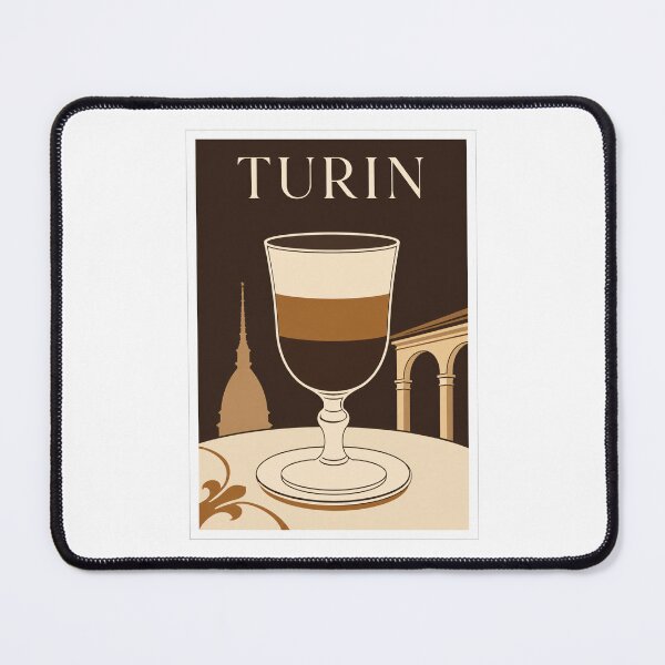 Item preview, Turin Bicerin Coffee Italian Drink Travel Poster designed and sold by Beyond Destinations.