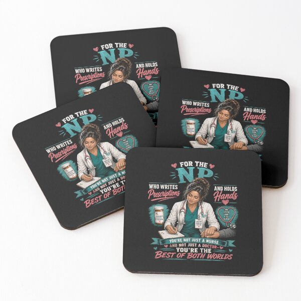 Item preview, NP Nurse Practitioner Best Of Both Worlds designed and sold by Nurse Craft Studio.