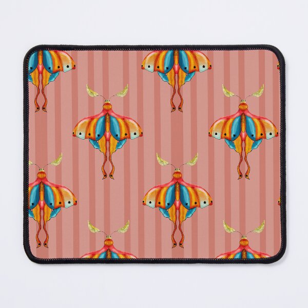 Item preview, Celestial Moth Folk Art | Botanical Maximalist Pattern Design designed and sold by VirtuallyCreativ .