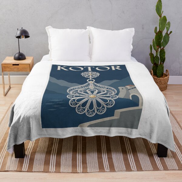 Item preview, Kotor Montenegro Filigree Jewelry Travel Poster designed and sold by Beyond Destinations.