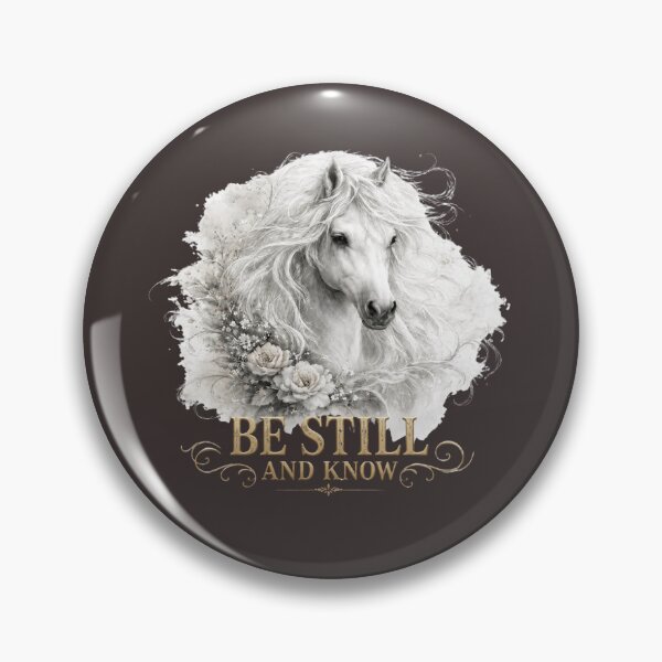 Item preview, Be Still And Know Horse Christian Shirt | Faith Based Western Floral Horse Design designed and sold by Ashes to Artistry.