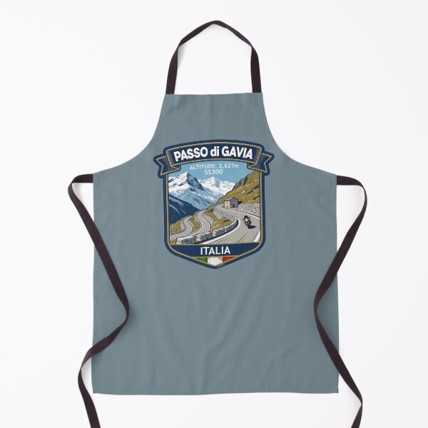 Item preview, Passo di Gavia, Gavia Pass Italian Alps Motorcycle Sticker TShirt 05 designed and sold by OuterShellUK.