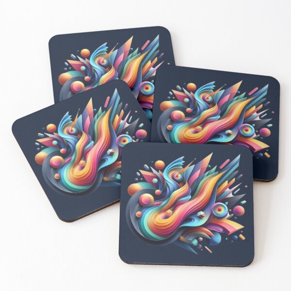 Item preview, Abstract Geometry – Vibrant Gradient Motion designed and sold by Dogandesighn.