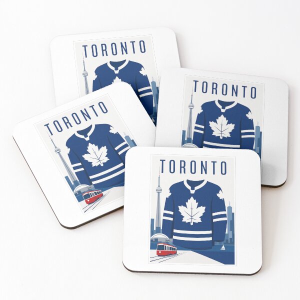 Item preview, Toronto Maple Leafs Hockey Jersey City Poster designed and sold by Beyond Destinations.