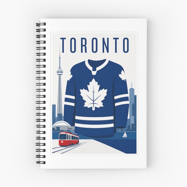 Item preview, Toronto Maple Leafs Hockey Jersey City Poster designed and sold by Beyond Destinations.