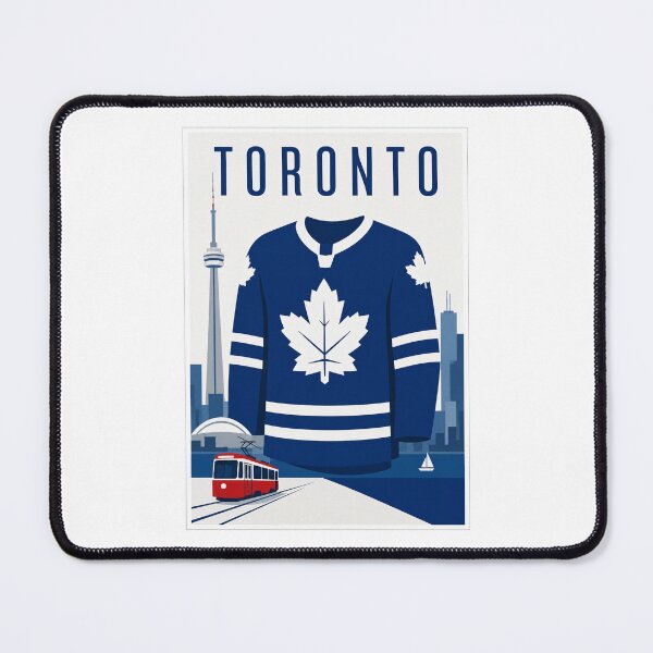 Item preview, Toronto Maple Leafs Hockey Jersey City Poster designed and sold by Beyond Destinations.