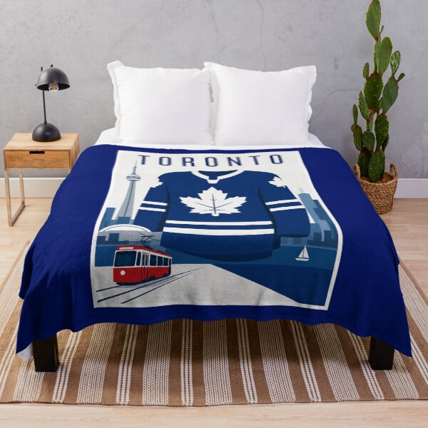 Item preview, Toronto Maple Leafs Hockey Jersey City Poster designed and sold by Beyond Destinations.
