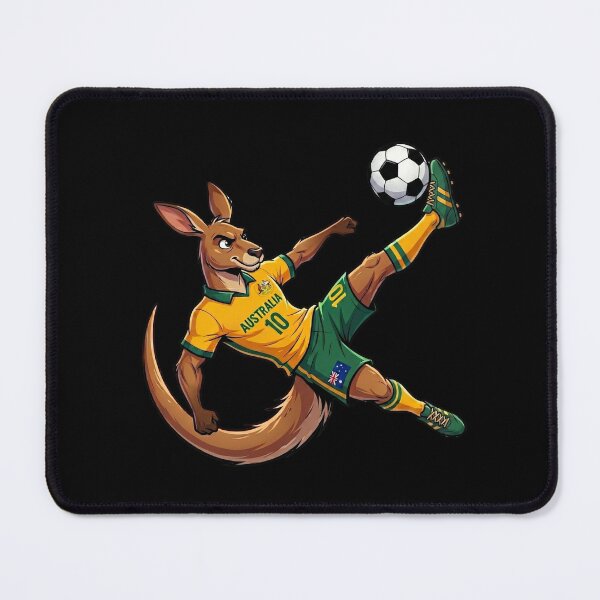 Item preview, Australia Kangaroo — Football World Cup 2026 Cartoon Mascot designed and sold by David Mateo ArtWorks.