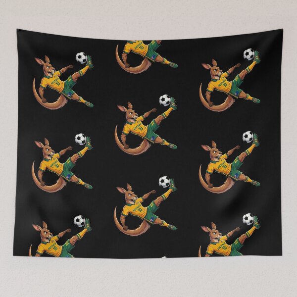 Item preview, Australia Kangaroo — Football World Cup 2026 Cartoon Mascot designed and sold by David Mateo ArtWorks.