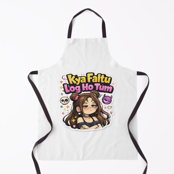 Item preview, Kya Faltu Log Ho Tum Anime Style Sticker | Savage Funny Girl PNG designed and sold by Jyotisima8929.