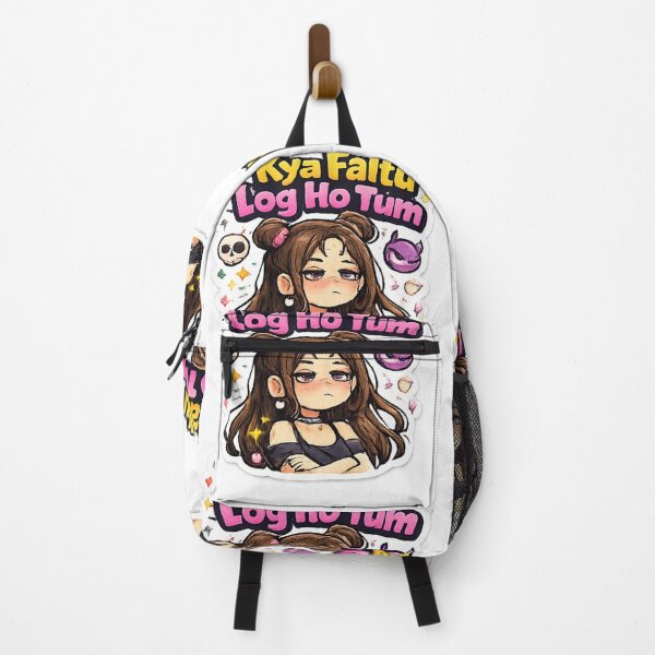 Item preview, Kya Faltu Log Ho Tum Anime Style Sticker | Savage Funny Girl PNG designed and sold by Jyotisima8929.