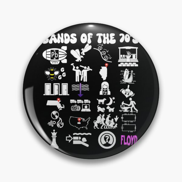 Item preview, Nerdy Iconic Rock Bands Of The 70S designed and sold by ALANWAR1HD.