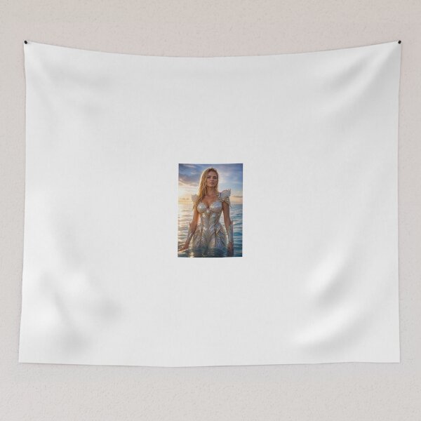 Item preview, Angelic Blonde Goddess in Ocean Waves designed and sold by CathryneDelamort.