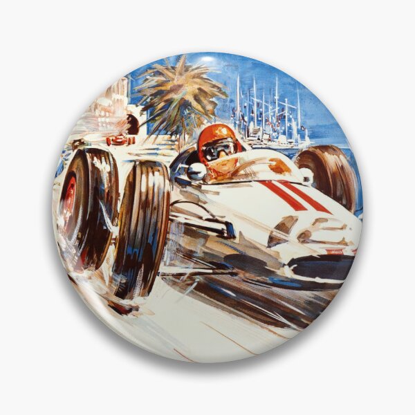 Item preview, Vintage Monaco Grand Prix Poster 1963 | Dynamic Racing Art | Mid-Century Style | Bright Colors & Bold Typography designed and sold by artofuniverse.