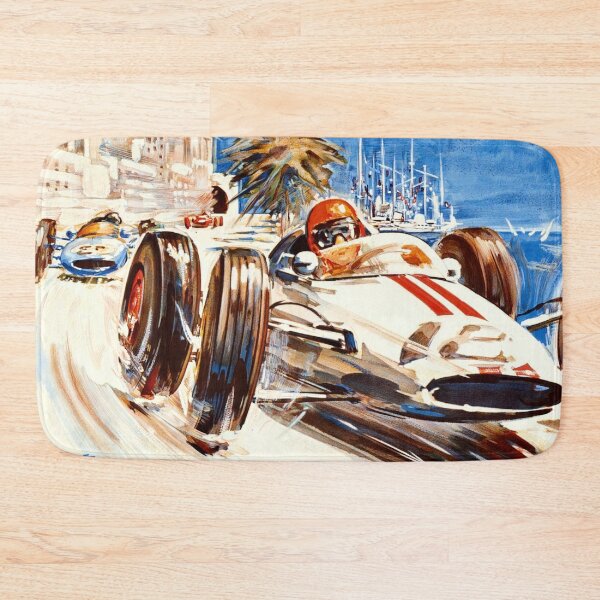 Item preview, Vintage Monaco Grand Prix Poster 1963 | Dynamic Racing Art | Mid-Century Style | Bright Colors & Bold Typography designed and sold by artofuniverse.