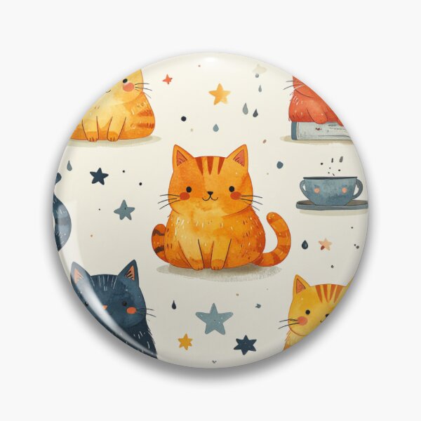 Item preview, Rainy Reading Cat Pattern designed and sold by Thalora Store.