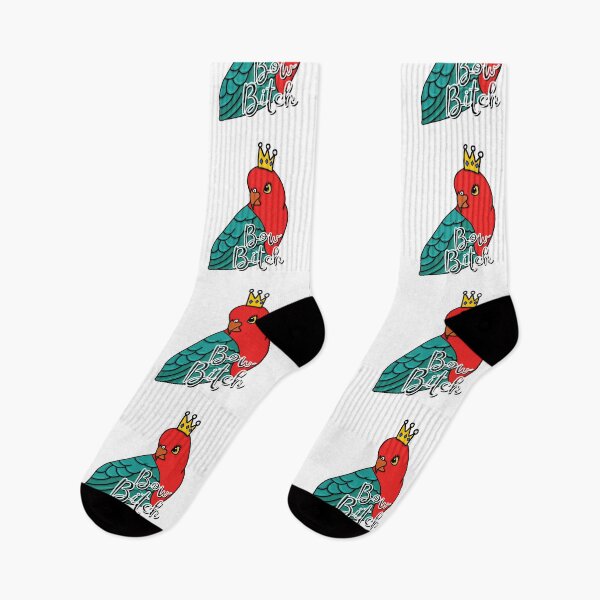 Item preview, Bow Bitch! - Australian King Parrot - A Derpybird design designed and sold by YOjosie.