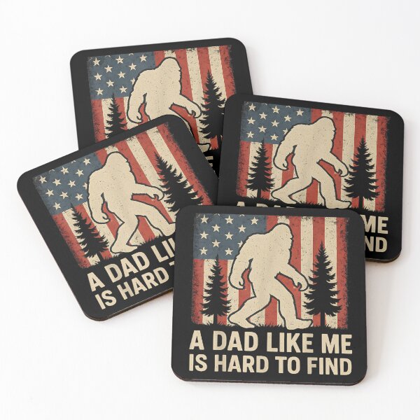 Item preview, funny bigfoot a dad like me is hard to find father's day designed and sold by CAnastazyshop.