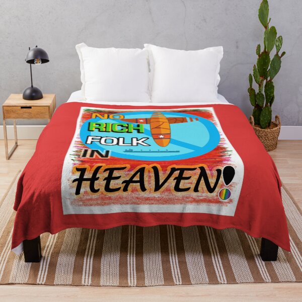 Item preview, No Rich Folk In Heaven (2026) designed and sold by CussRoberts.