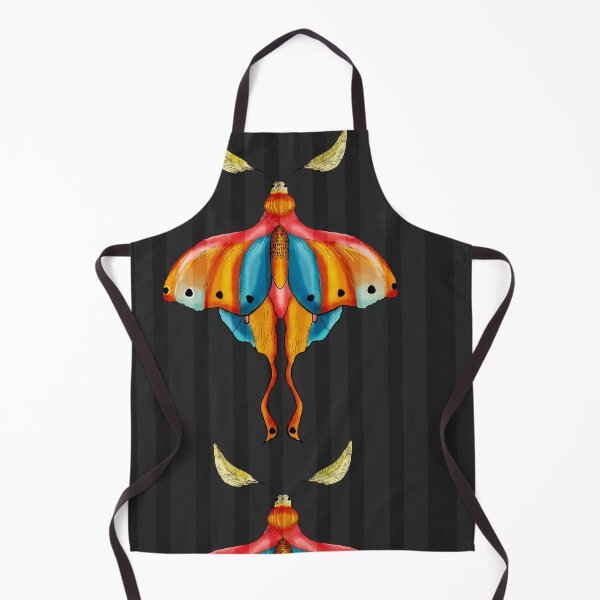 Item preview, Dreamy Cottagecore Floral Pattern | Colorful Boho Moth Art designed and sold by VirtuallyCreativ .