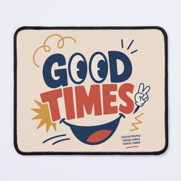 Item preview, GOOD TIMES Good Vibes Retro  designed and sold by vectalux.