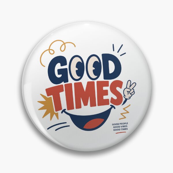 Item preview, GOOD TIMES Good Vibes Retro  designed and sold by vectalux.