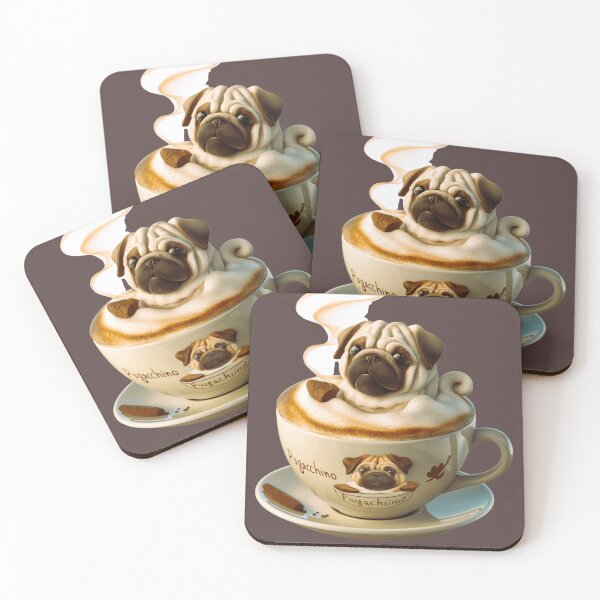 Item preview, Pugachino | Cozy Pug Coffee Lover Gift designed and sold by highvibz72.