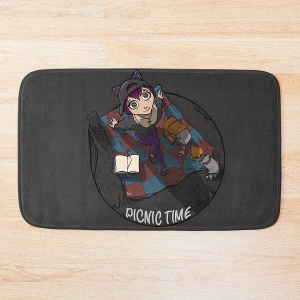Item preview, Picnic Time - to watch stars and fill up diary - black design designed and sold by Rain Ant.