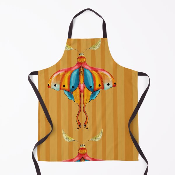 Item preview, Dreamy Cottagecore Floral Pattern | Colorful Boho Moth Art designed and sold by VirtuallyCreativ .